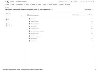 Testing & Documentation — CI Run